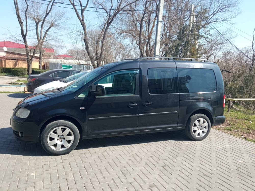 Volkswagen Caddy Maxi, 7 мест, 2.0 газ заводской 50 м3, бензин, 2009 Тирасполь - изображение 3