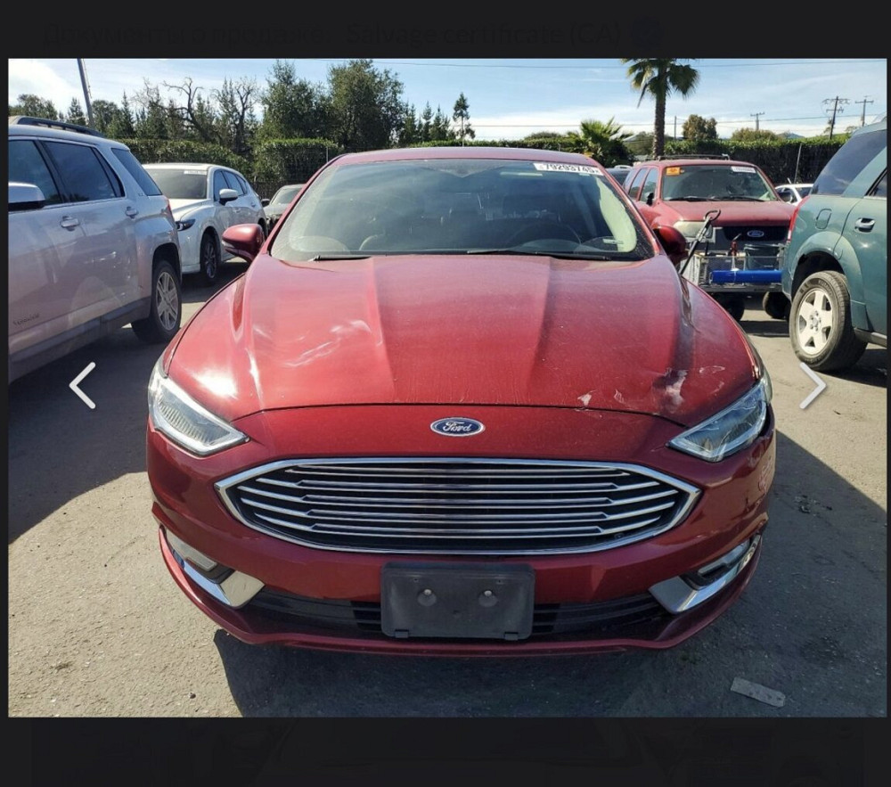 Ford Fusion 2017 Plug-in hybrid Tiraspol - fotografie 1