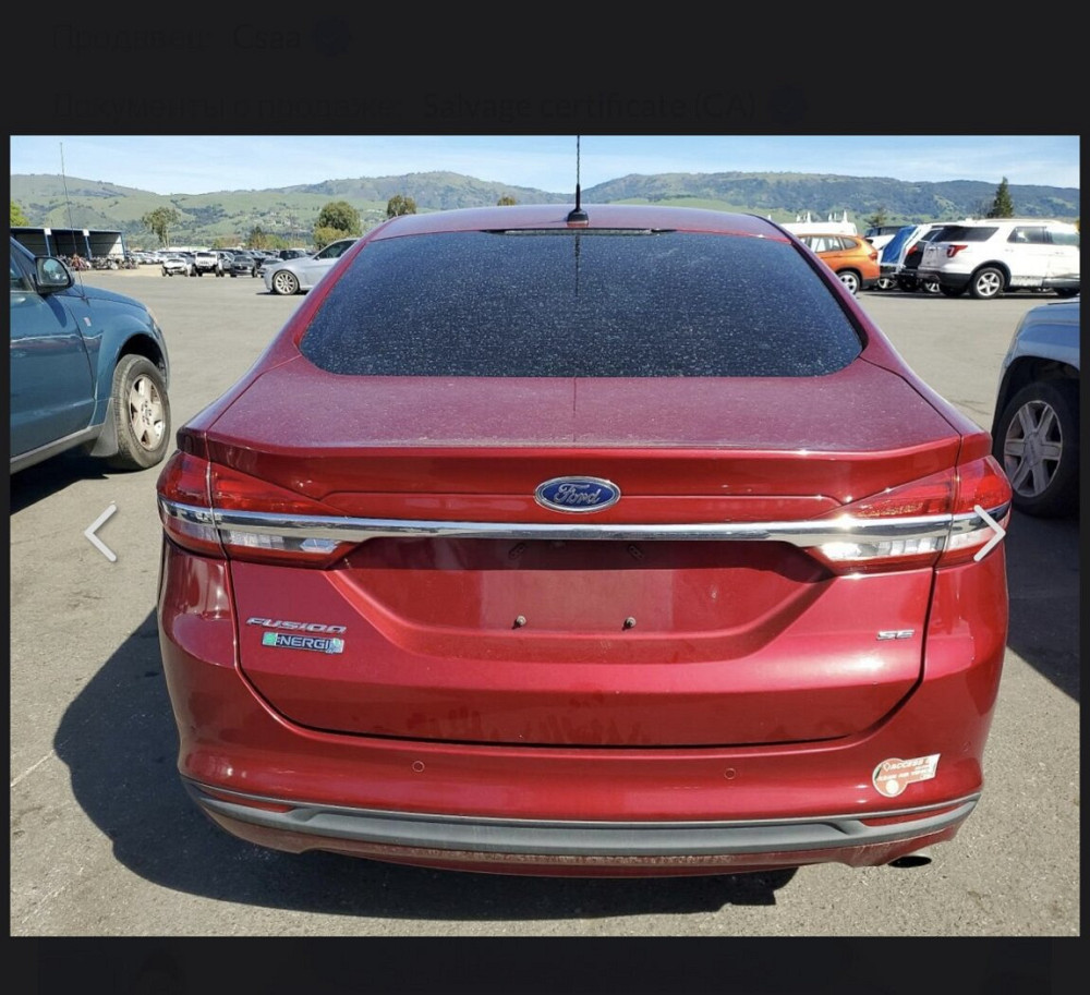 Ford Fusion 2017 Plug-in hybrid Tiraspol - fotografie 7