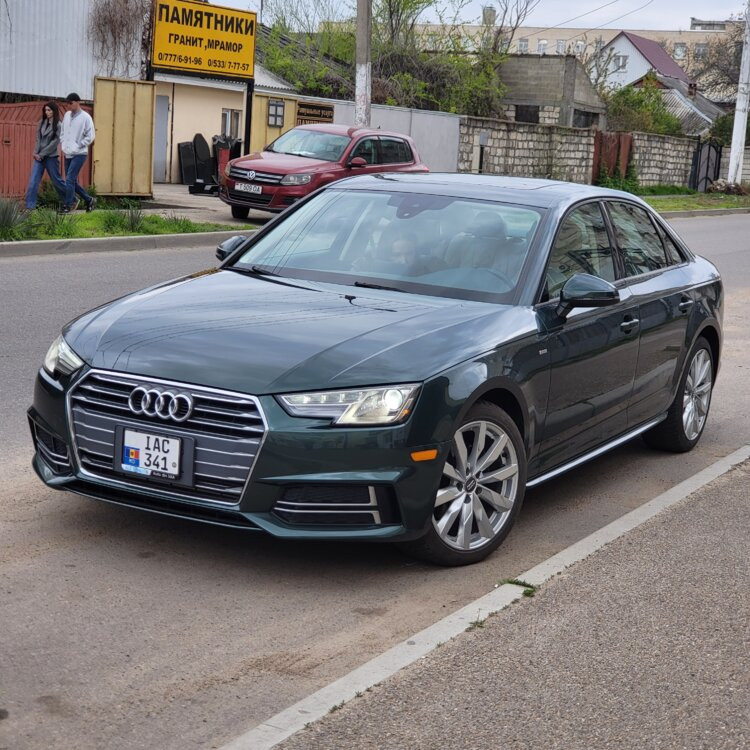 Audi A4 редкий Gotland Green Tiraspol - fotografie 1