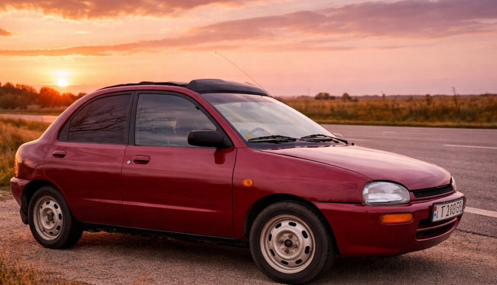 Продаётся любимая Mazda 121 всего за 1000 долларов! Тирасполь - изображение 2