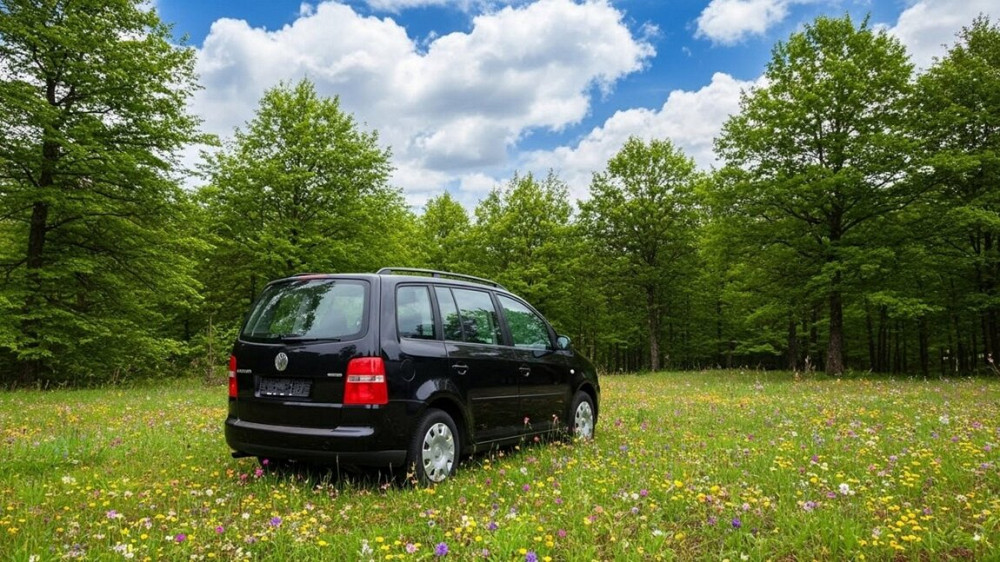 VW Touran. Мотор 2,0 бензин/газ, механика. Год выпуска 2007. Тирасполь - изображение 1